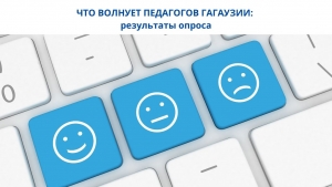 ЧТО ВОЛНУЕТ ПЕДАГОГОВ ГАГАУЗИИ: результаты опроса