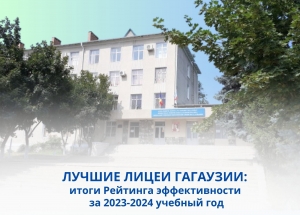 ЛУЧШИЕ ЛИЦЕИ ГАГАУЗИИ: итоги Рейтинга эффективности за 2023-2024 учебный год