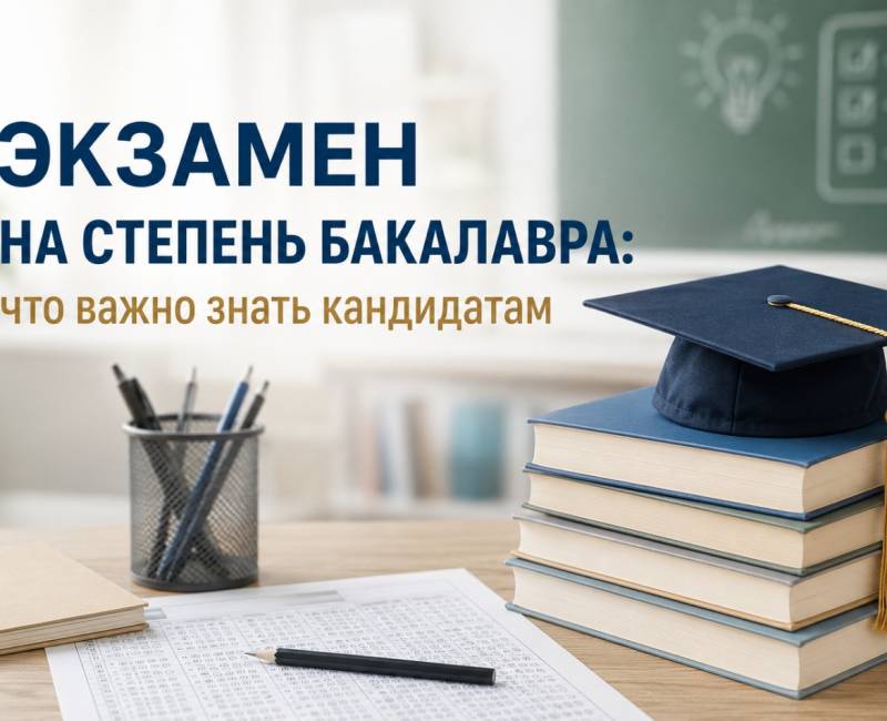 ЭКЗАМЕН НА СТЕПЕНЬ БАКАЛАВРА: что важно знать кандидатам