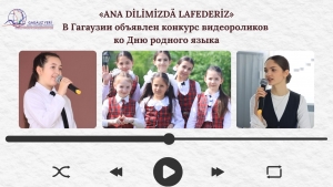 &laquo;ANA DİLİMİZD&Auml; LAFEDERİZ&raquo;: в Гагаузии объявлен конкурс видеороликов ко Дню родного языка